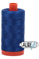 Aurifil Mako 50wt Cotton 1300 m 1422 yd. spool - 2740 Dark Cobalt